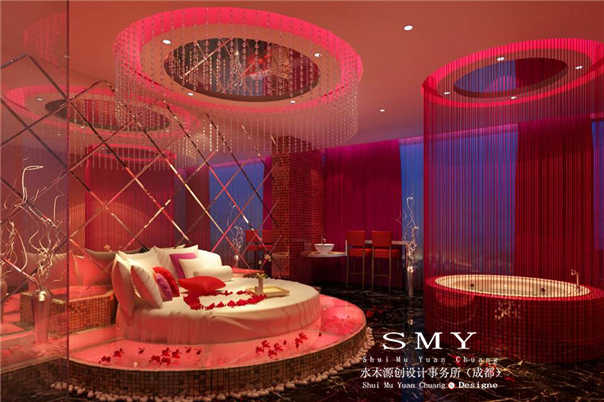 自貢情侶主題酒店如何設(shè)計裝修、應(yīng)該注意事項有哪些？