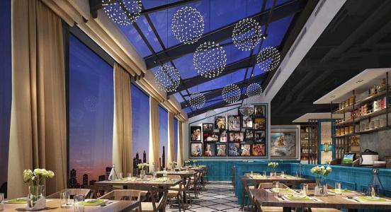 簡約酒店在餐飲裝修設計