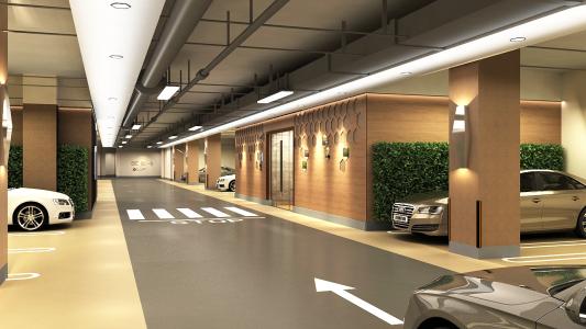 酒店設計停車區