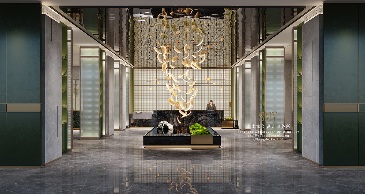 水木原創設計、酒店入口設計