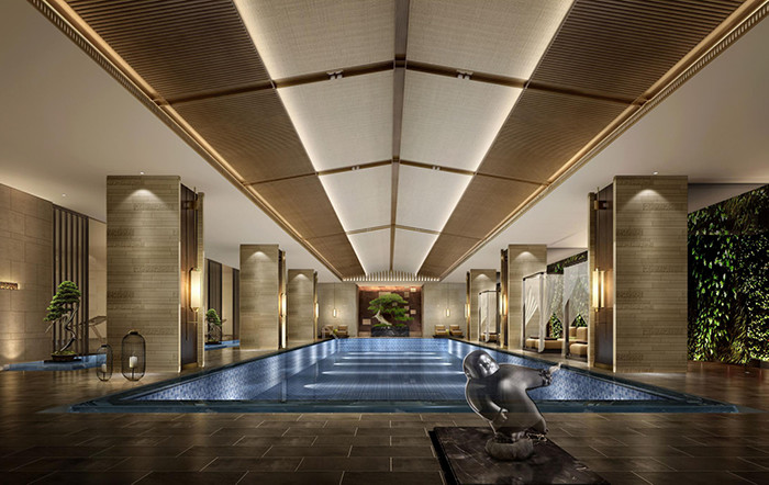 星級酒店設計泳池